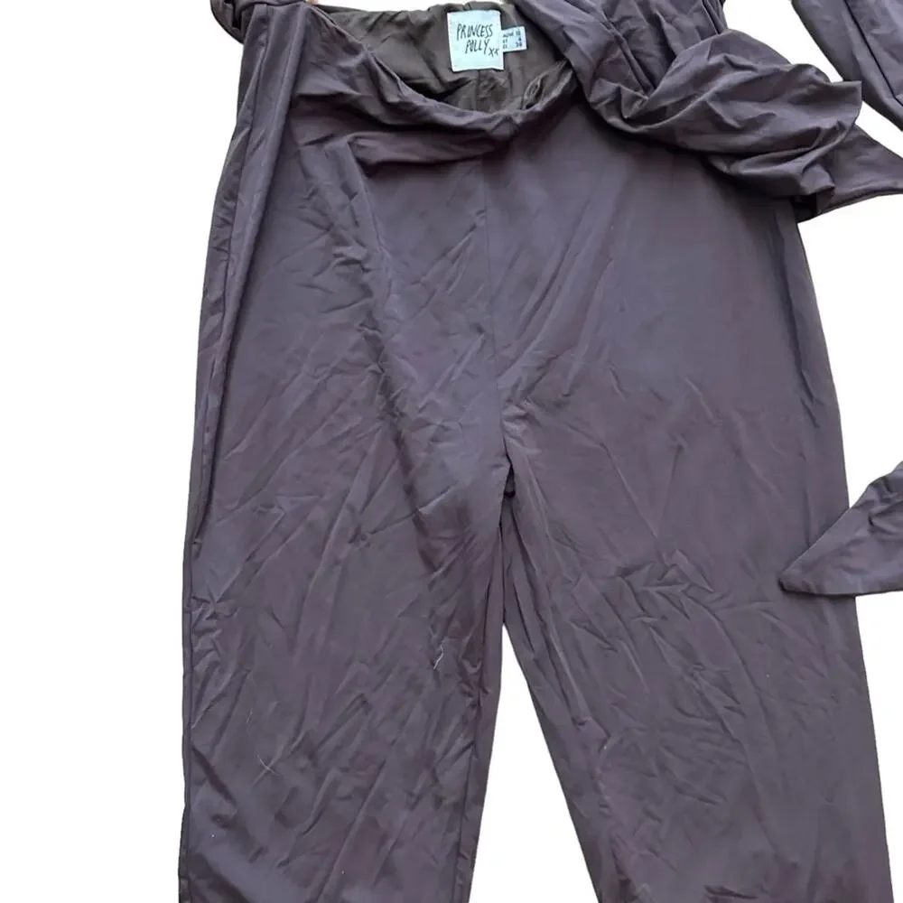 Copied - Princess Polly Amalia Jumpsuit Brown Size US 6 - Picture 10 of 14
